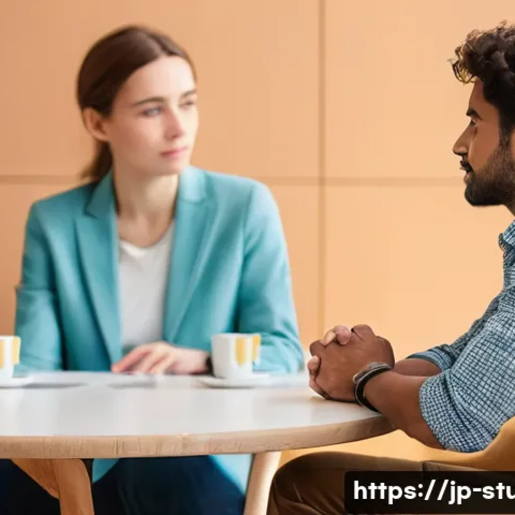 해외연수코디네이터 대인 관계 기술 - **Prompt 1: Empathy in Active Listening**
    "A female overseas training coordinator in her late 20...