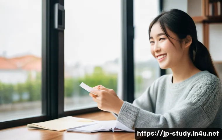 해외연수코디네이터 해외 유학 상담 - **Prompt:** A vibrant, sunlit scene featuring a young Japanese female student, approximately 19-22 y...